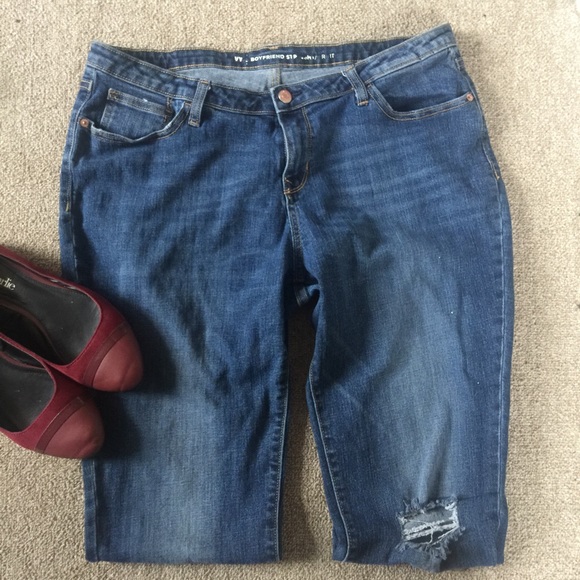 Old Navy Boyfriend Straight Crops