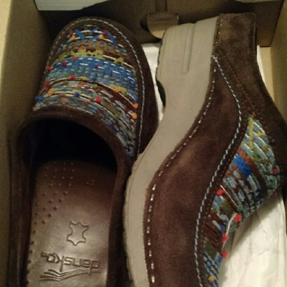 Brown clog Danskos Size 37