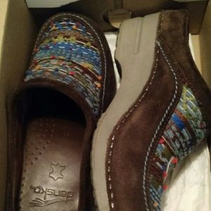 Brown clog Danskos Size 37