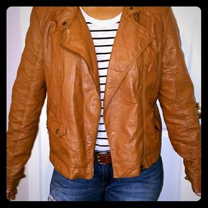 Faux leather Moto Jacket