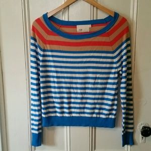 Yoon NWOT Bamboo Striped Sweater