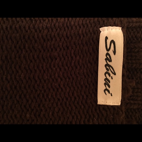 Brown Double-Breasted Button Sweater - Picture 3 of 3