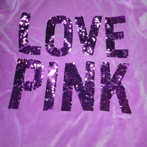 Victoria's Secret (Pink) zip up hoodie - Picture 2 of 2