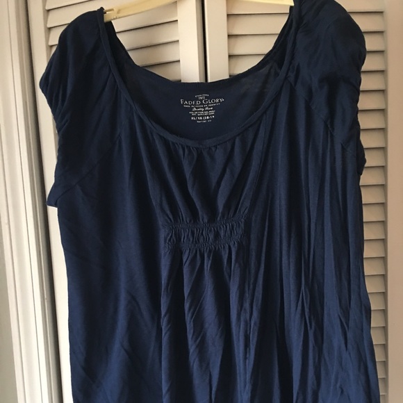 Navy Blue Top