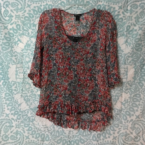 Ella moss blouse