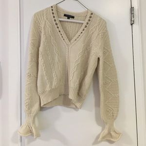 Size XS Nanette Lepore Cream Sweater