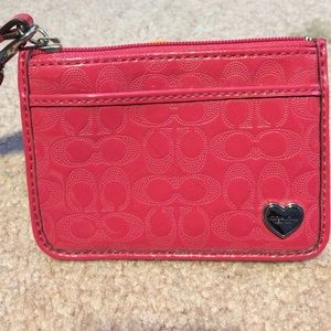 Coach ID Wristlet
