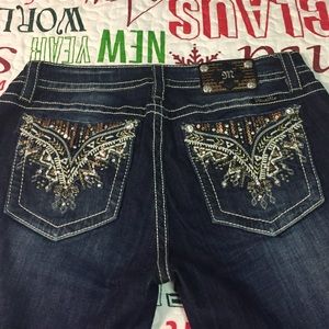 Miss Me signature boot cut jeans