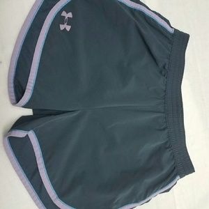 Gray Under Armour Workout Shorts