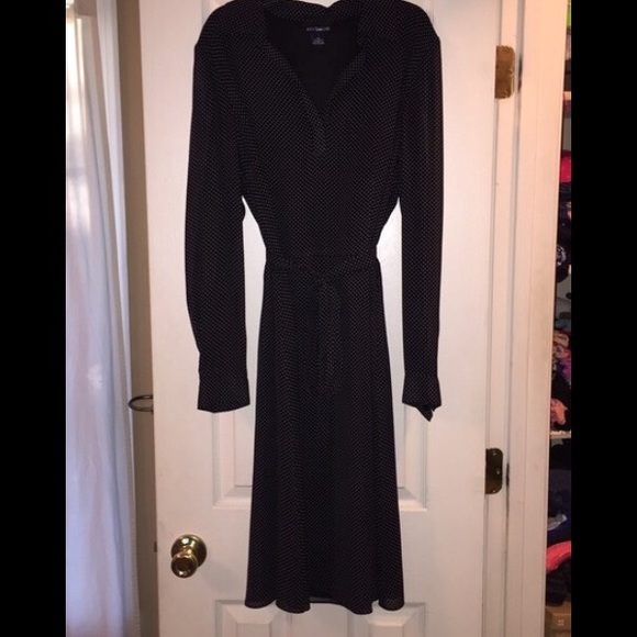 Ann Taylor polka dot dress