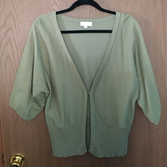 Joseph A olive green sweater
