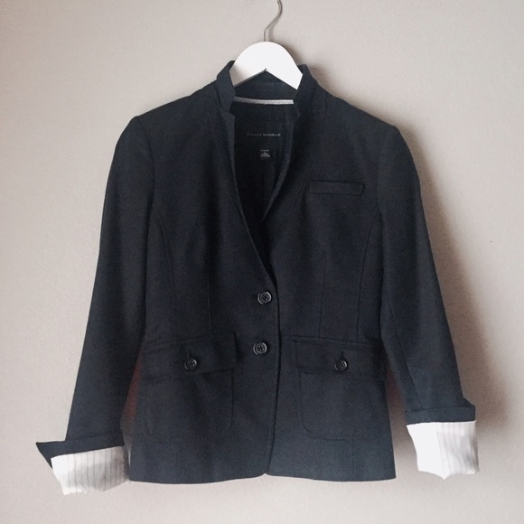Banana Republic Stretch 2-Button Blazer