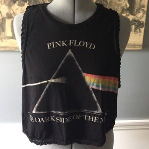 Forever 21 Pink Floyd crop tank