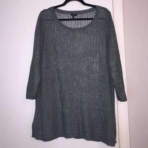 Plus size Talbots sweater hunter green size 2X