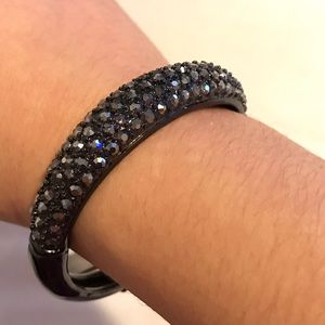 🆕 NWT Express Black Crystal Bracelet