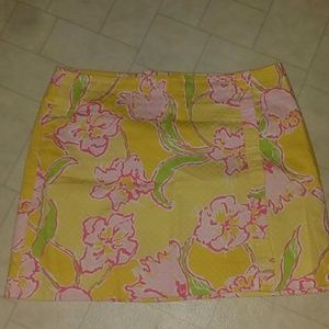 Lilly Pulitzer lined skirt *like new* sz 2