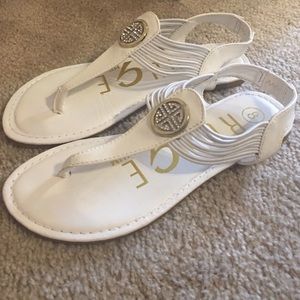 White Sandals