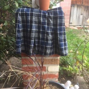 Brandy Melville plaid schoolgirl skirt--nwt!