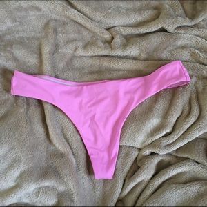 NWOT VICTORIA'S SECRET PINK THONG BIKINI BOTTOM