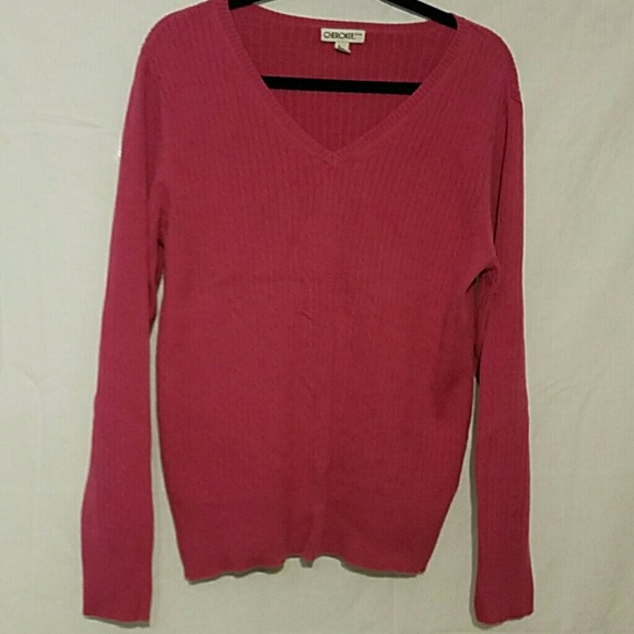 Cable knit sweater