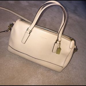 Coach Saffiano Small Satchel