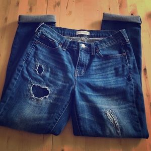 Madewell Boyfriend Distressed Jeans