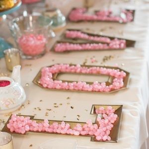 "LOVE" Tray Letters / Wedding Decoration