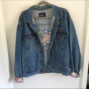 VINTAGE PLANET HOLLYWOOD JEAN JACKET