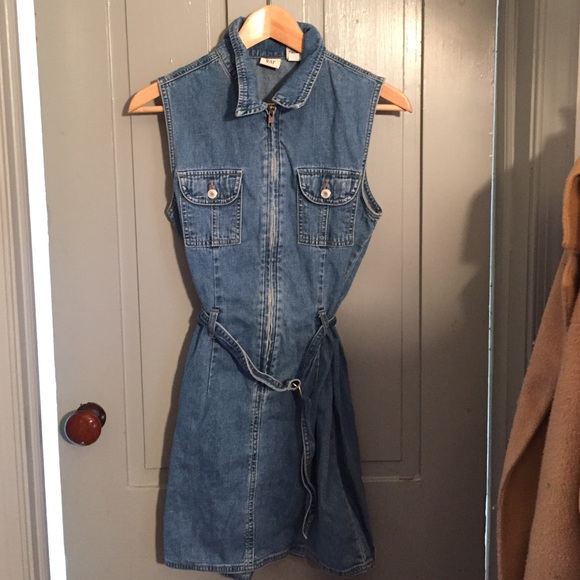 Short and tight GAP denim dress VINTAGE