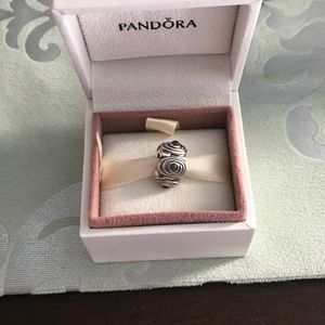 Pandora Citrine 4 Stone Clip
