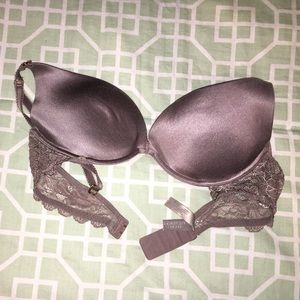 Victoria's Secret plum push up bra