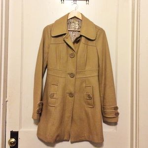 Tulle Winter Wool Coat Tulle Winter Wool Coat
