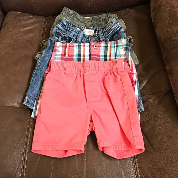 Lot of baby boy clothes.