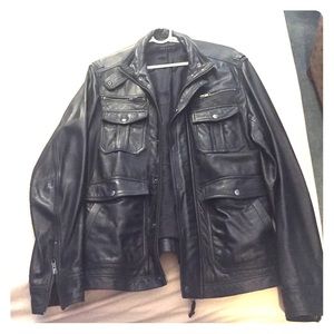 Leather Jacket by Theory
