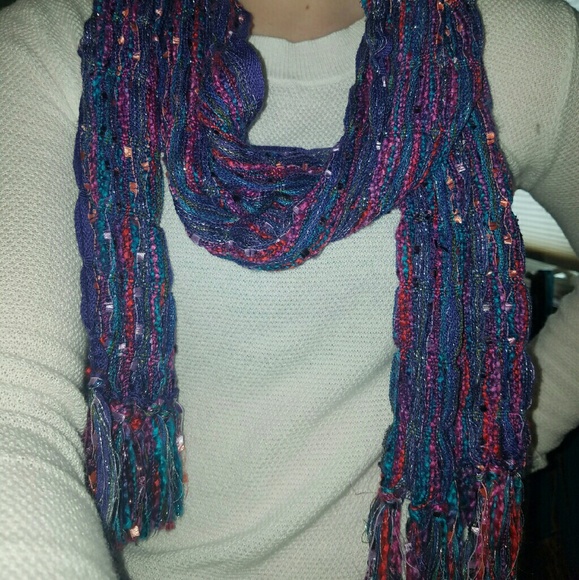 Beautiful colorful scarf