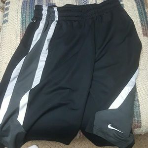 Nike athletic shorts.