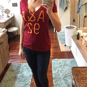 A&F 92 shirt, v neck