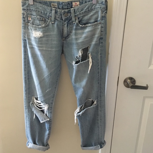 #AGdenim slim boyfriend jeans - Size 25