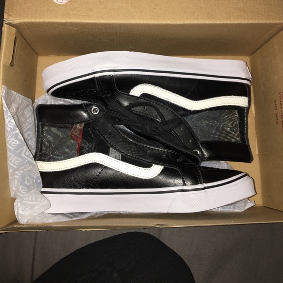 high top mesh vans