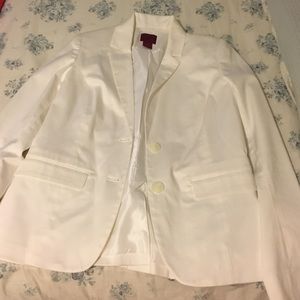 White blazer