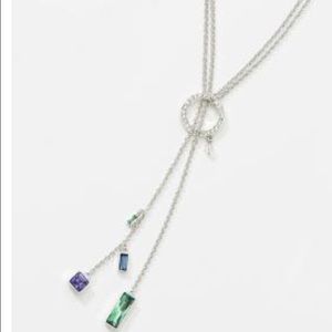 Erinite Lariat Pendant by Swarovski