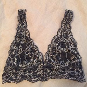 CLO Intimo Gray/Blue Lace Bralet