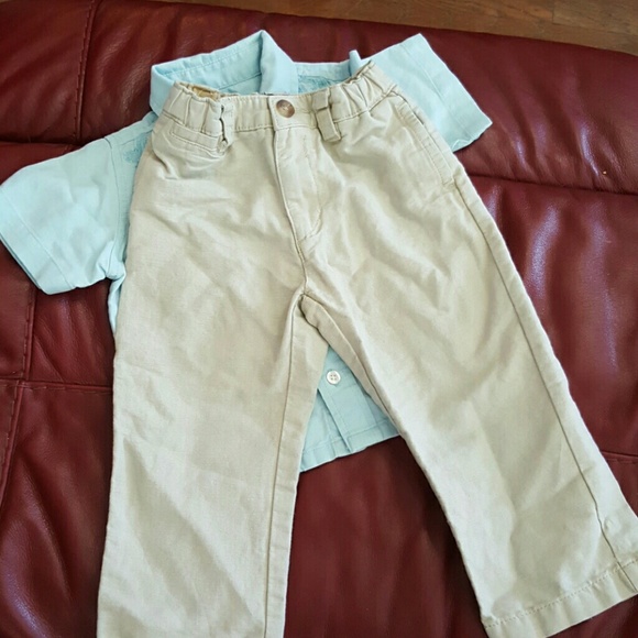 Boys 3t linen dress slacks pants