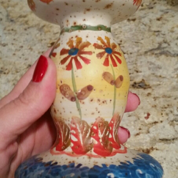 Other - Made in Italy Hand Painted Candle Holder