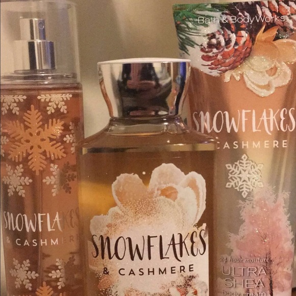 Snowflakes & Cashmere-Bath & Body works!
