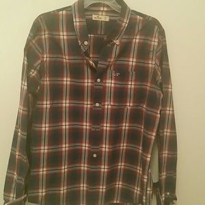 Mens Hollister Plaid Shirt