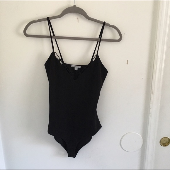 CHARLOTTE RUSSE BLACK BODYSUIT
