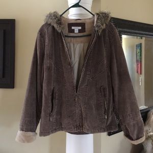 Corduroy brown jacket
