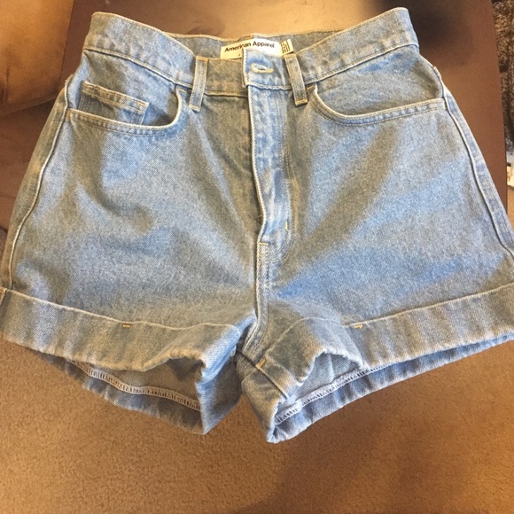 American Apparel high waisted shorts
