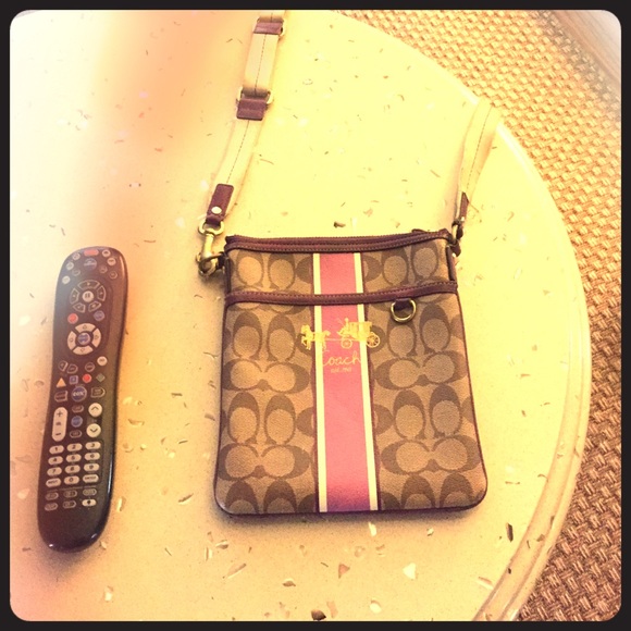Coach cross body purse